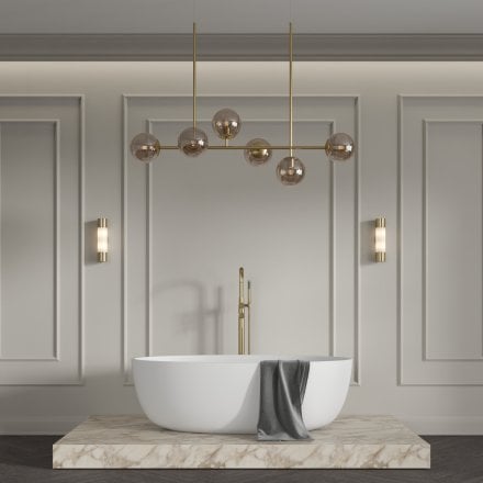 Faro Floorstanding Bath Shower Mixer Tap