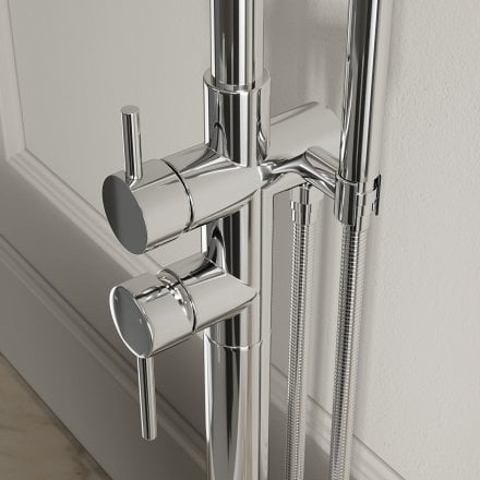 Faro Floorstanding Bath Shower Mixer Tap