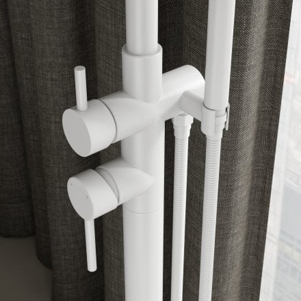 Faro Floorstanding Bath Shower Mixer Tap