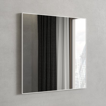 Faro Matt White Mirror 700mm