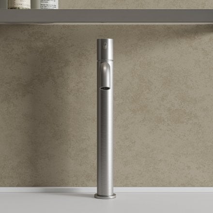 Faro Tall Curved Spout Basin Mixer Tap
