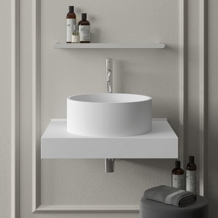 Faro Tall Curved Spout Basin Mixer Tap