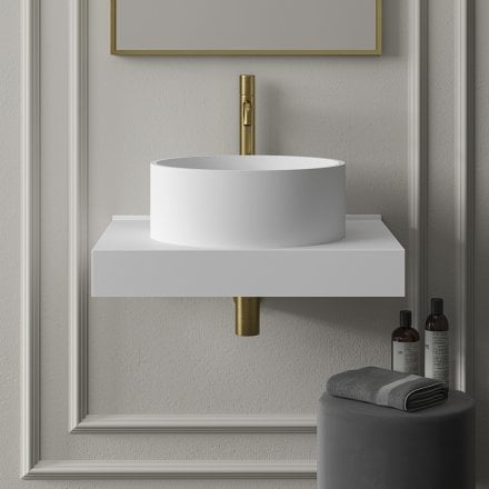 Faro Tall Curved Spout Basin Mixer Tap