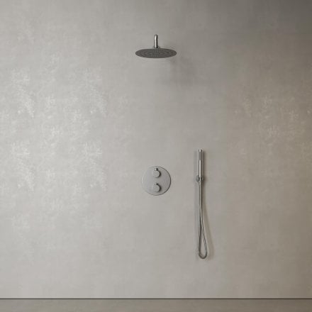 Faro Thermostatic Shower With Handheld Shower