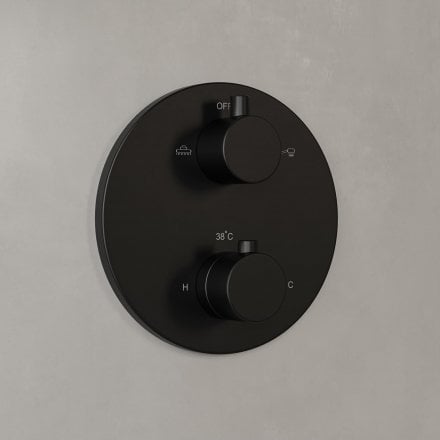 Faro Thermostatic Shower With Handheld Shower