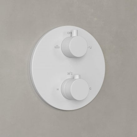 Faro Thermostatic Shower With Handheld Shower