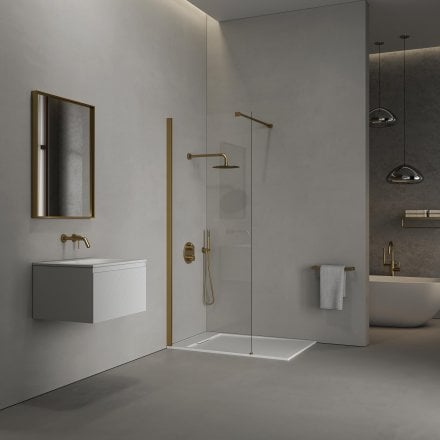 Faro Thermostatic Shower With Handheld Shower