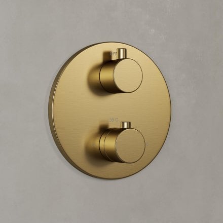 Faro Thermostatic Shower With Handheld Shower