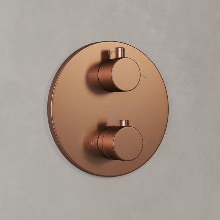 Faro Thermostatic Shower With Handheld Shower
