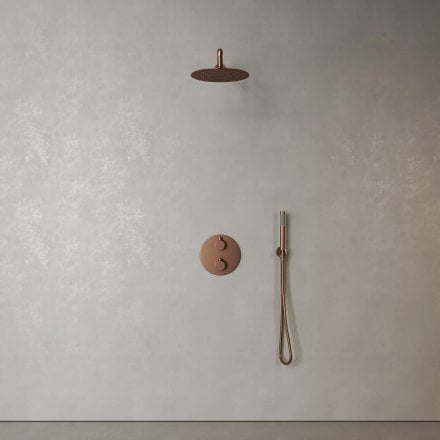 Faro Thermostatic Shower With Handheld Shower