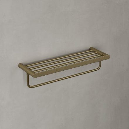 Faro Towel Shelf With Rail 600