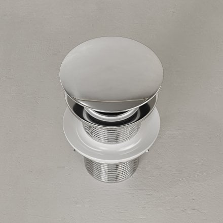 Faro Unslotted Click Clack Basin Waste
