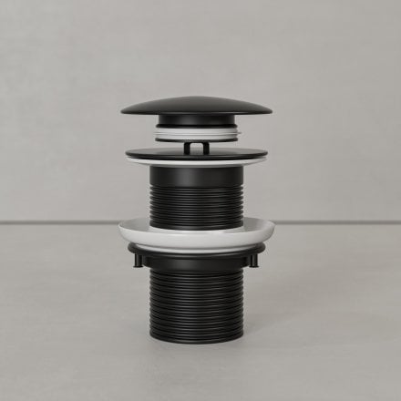 Faro Unslotted Click Clack Basin Waste