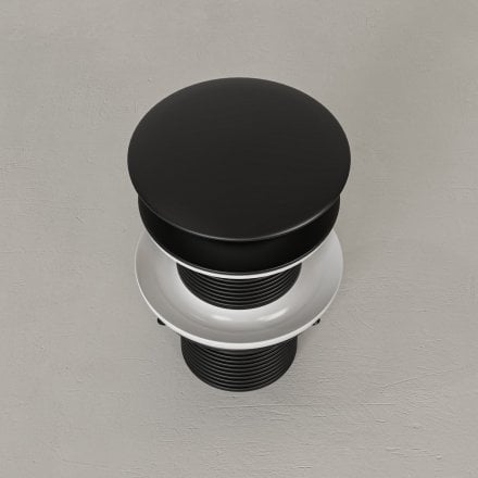 Faro Unslotted Click Clack Basin Waste