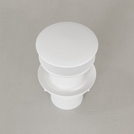 Faro Unslotted Click Clack Basin Waste