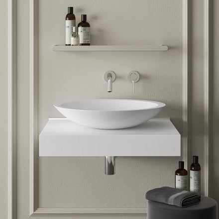 Faro Wall Mounted Basin Mixer Tap