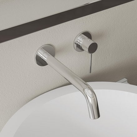 Faro Wall Mounted Basin Mixer Tap