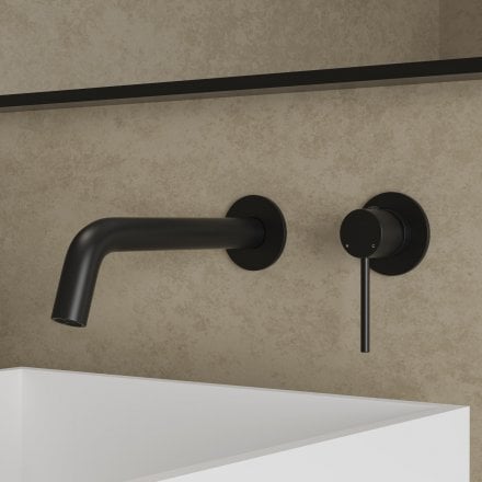 Faro Wall Mounted Basin Mixer Tap