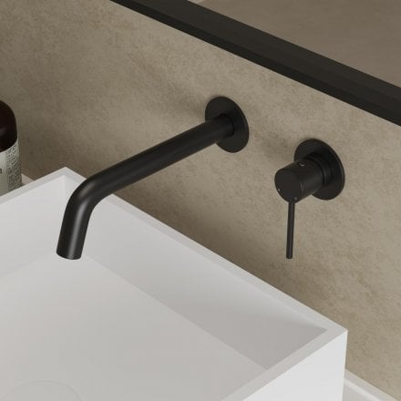 Faro Wall Mounted Basin Mixer Tap