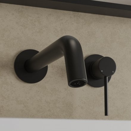 Faro Wall Mounted Basin Mixer Tap