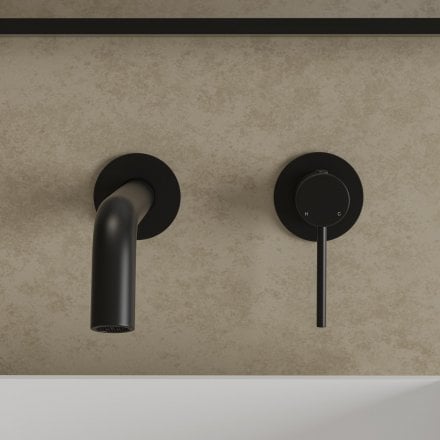 Faro Wall Mounted Basin Mixer Tap