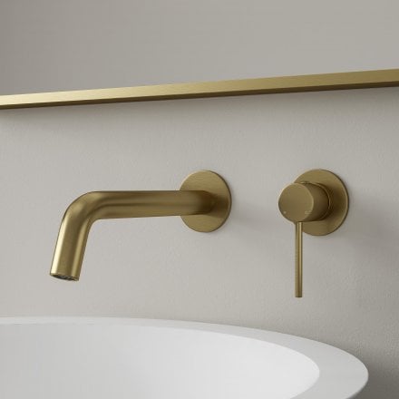 Faro Wall Mounted Basin Mixer Tap