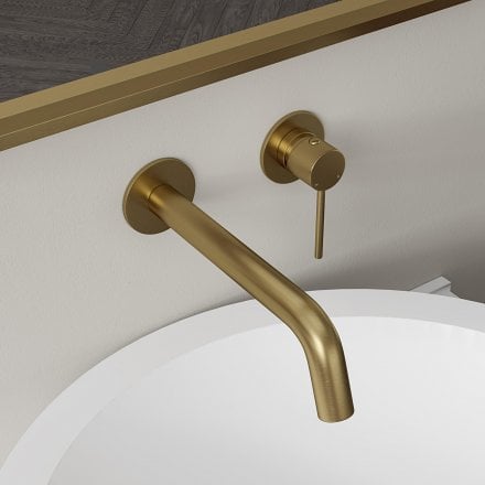 Faro Wall Mounted Basin Mixer Tap
