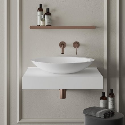 Faro Wall Mounted Basin Mixer Tap