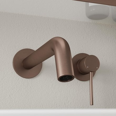 Faro Wall Mounted Basin Mixer Tap
