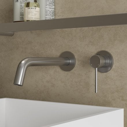 Faro Wall Mounted Basin Mixer Tap