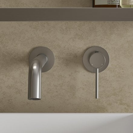 Faro Wall Mounted Basin Mixer Tap