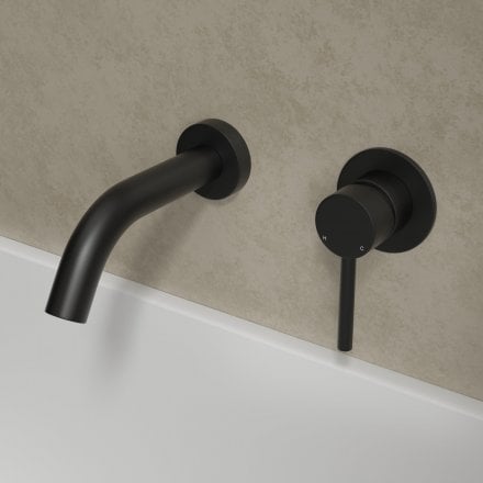 Faro Wall Mounted Bath Mixer Tap