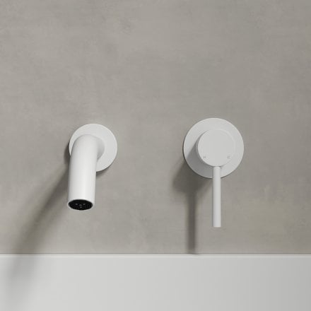 Faro Wall Mounted Bath Mixer Tap