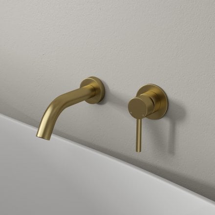 Faro Wall Mounted Bath Mixer Tap