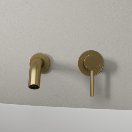 Faro Wall Mounted Bath Mixer Tap