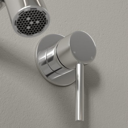 Faro Wall Mounted Bath Mixer Tap