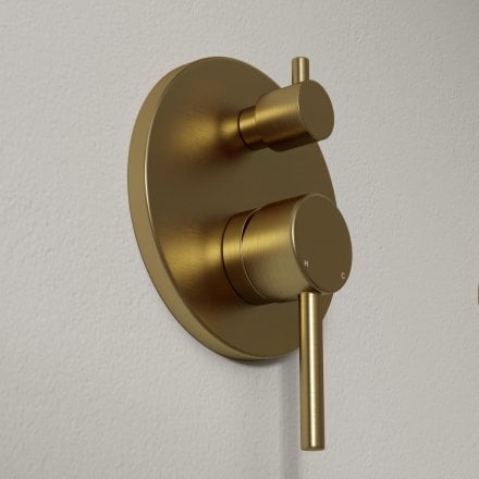 Faro Wall Mounted Bath Shower Mixer Tap