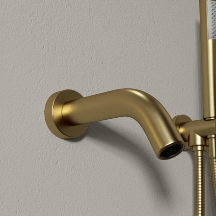 Faro Wall Mounted Bath Shower Mixer Tap