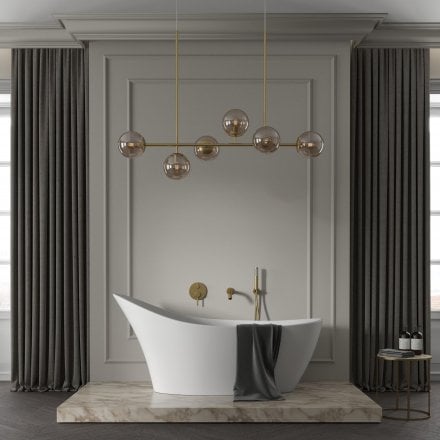 Faro Wall Mounted Bath Shower Mixer Tap