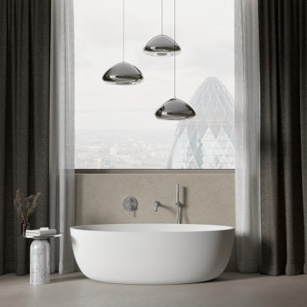 Faro Wall Mounted Bath Shower Mixer Tap