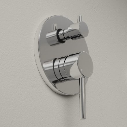 Faro Wall Mounted Bath Shower Mixer Tap
