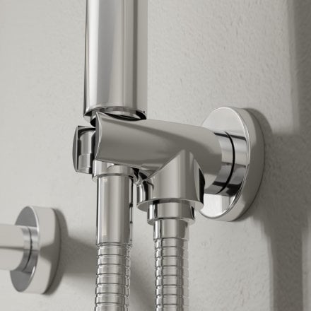 Faro Wall Mounted Bath Shower Mixer Tap