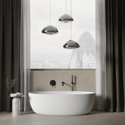 Faro Wall Mounted Bath Shower Mixer Tap