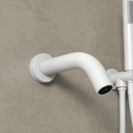 Faro Wall Mounted Bath Shower Mixer Tap