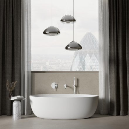 Faro Wall Mounted Bath Shower Mixer Tap
