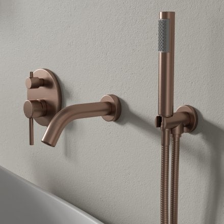 Faro Wall Mounted Bath Shower Mixer Tap