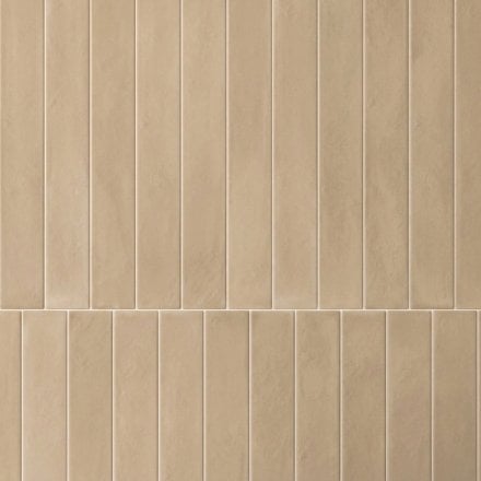 Golden Clay Matt - Corvella Porcelain Wall & Floor Tile 400 x 50mm