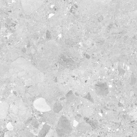 Grey Matt - Terazzia Smooth Porcelain Wall & Floor Tile 900 x 900mm