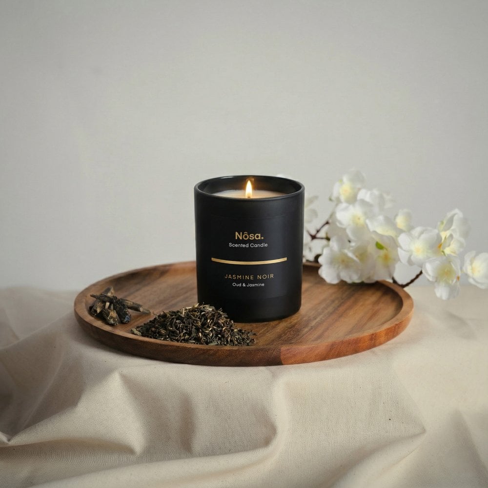 Jasmine Noir - 30cl Single Wick Candle Oud & Jasmine