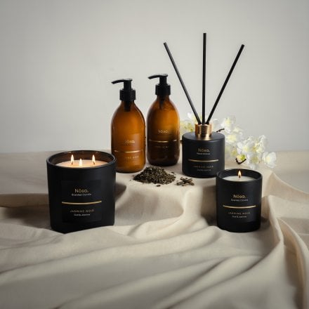 Jasmine Noir - 85cl Triple Wick Candle Oud & Jasmine